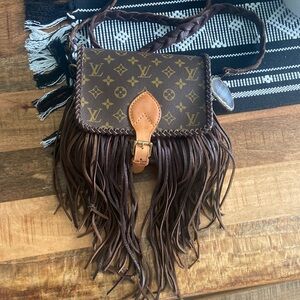Fringe LV crossbody